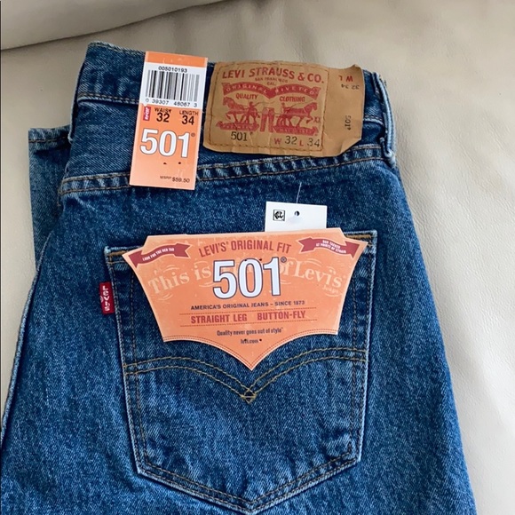 levis 501 32x34